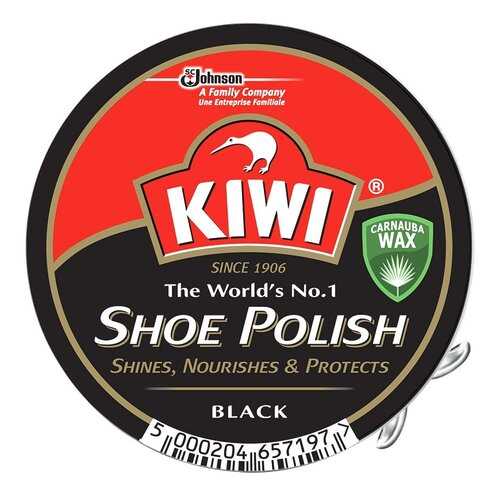 Крем для обуви Kiwi shoe polish черный в Конверс