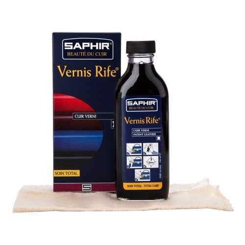 Полироль для лаковой кожи SAPHIR Vernis rife черная 100 мл в Конверс